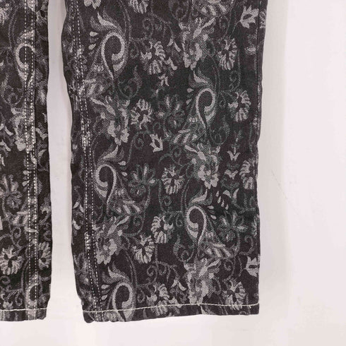 K.Z デザインデニムパンツ ペイズリー レディース  S