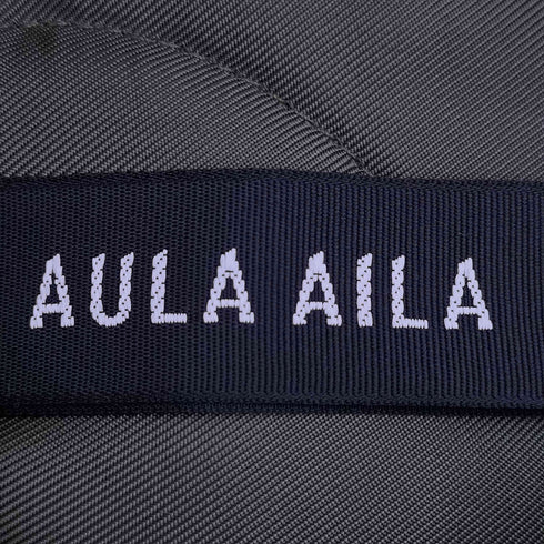 アウラアイラ AULA AILA キルティングドッキング ウール ロング トレンチコート レディース ONE SIZE