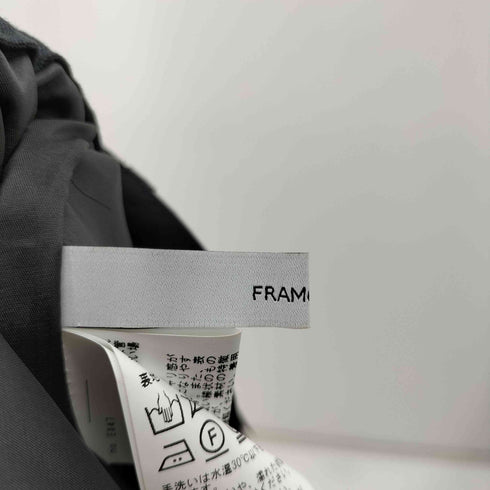 フレームワーク FRAMeWORK 綿麻キャンバスワイドパンツ レディース 40