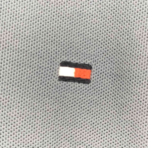 トミーヒルフィガー TOMMY HILFIGER ワンポイント刺繍 S/S ポロシャツ メンズ import:M