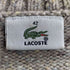 ラコステ LACOSTE シルク混 ネップ クルーネックニット レディース 42