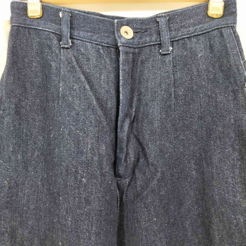 ドレスレイブ DRESSLAVE ハイウエスト ワイド デニム パンツ レディース JPN:36