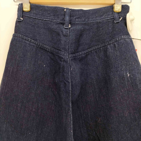 ドレスレイブ DRESSLAVE ハイウエスト ワイド デニム パンツ レディース JPN:36