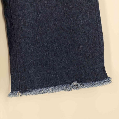 ドレスレイブ DRESSLAVE ハイウエスト ワイド デニム パンツ レディース JPN:36