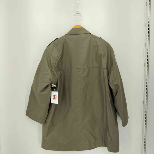 キルティングライナー付き ステンカラー ハーフコート メンズ import:L