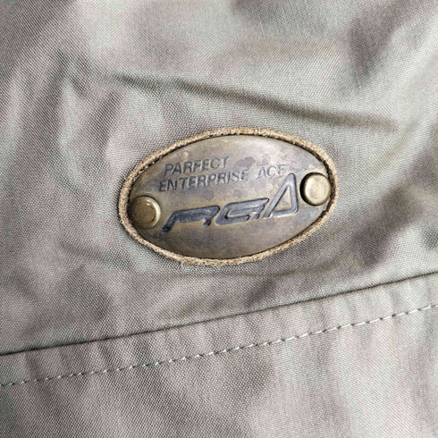 キルティングライナー付き ステンカラー ハーフコート メンズ import:L