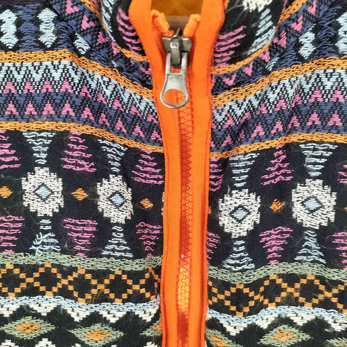 ザラ ZARA ネイティブ織パディングベスト メンズ import:XL