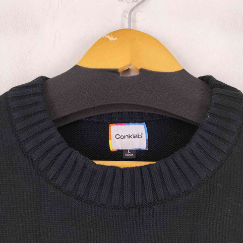CONKLAB フロントデザインニット レディース import:L
