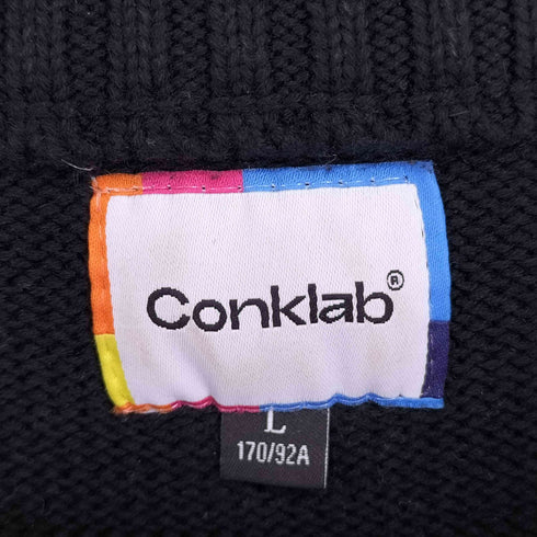 CONKLAB フロントデザインニット レディース import:L