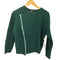 ズッカ ZUCCa ジップデザイン ウールケーブルニット レディース JPN:M