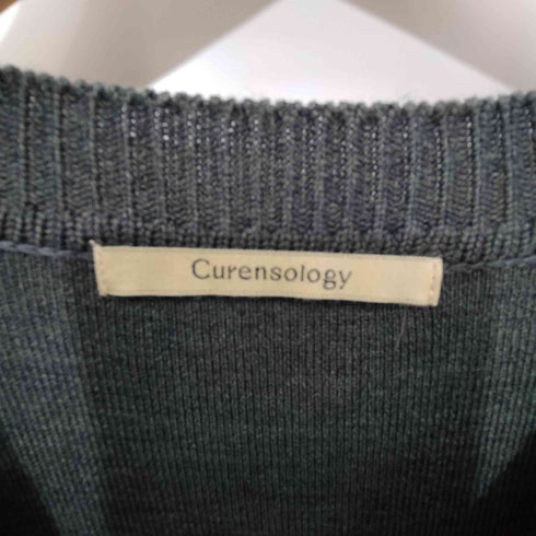 カレンソロジー curensology ウール混 ニットワンピース レディース FREE