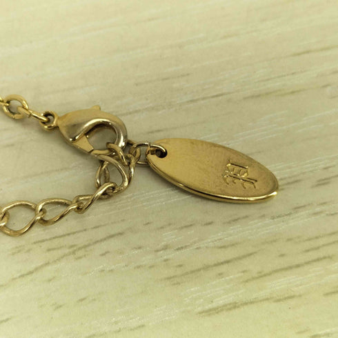 イアパピヨネ ear PAPILLONNER 三連 ゴールドボール ネックレス レディース