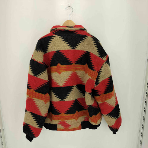 DAVID JAMES 80-90s USA製 AZTEC NAVAJO JACKET アステカ ナバホジャケット メンズ import:XL