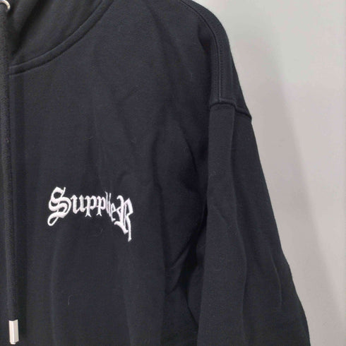 サプライヤー SUPPLIER クロス スタッズ ジップパーカー メンズ JPN:XL