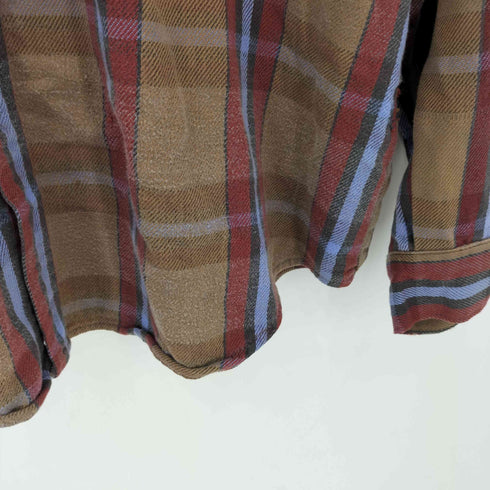 ファイブブラザー FIVE BROTHER 70-80s USA製 ヘビーフランネルシャツ メンズ  2XL-18