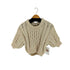 NOTRE emor back open half knit バックオープン ハーフ ニット レディース FREE