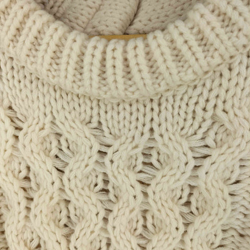 NOTRE emor back open half knit バックオープン ハーフ ニット レディース FREE
