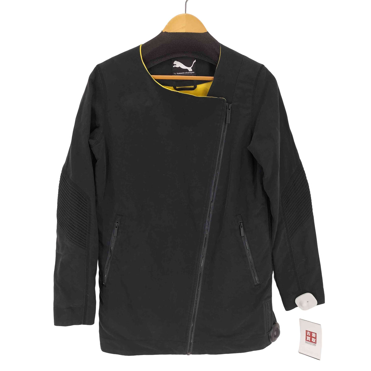 PUMA(プーマ) ライダースジップ ノーカラージャケット メンズ  XXS【中古】【ブランド古着バズストア】 プーマ PUMA ライダースジップ ノーカラージャケット メンズ XXS