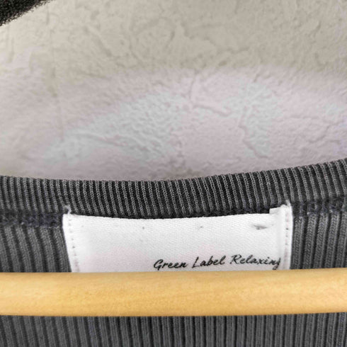 ユナイテッドアローズグリーンレーベルリラクシング UNITED ARROWS green label relaxing SC ピグメント ソデ ボリューム プルオーバー カットソー レディース