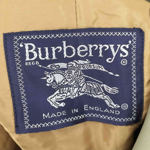 バーバリーズ BURBERRYS MADE IN ENGLAND ライナー付き 裏地ノバチェック ステンカラーコート メンズ