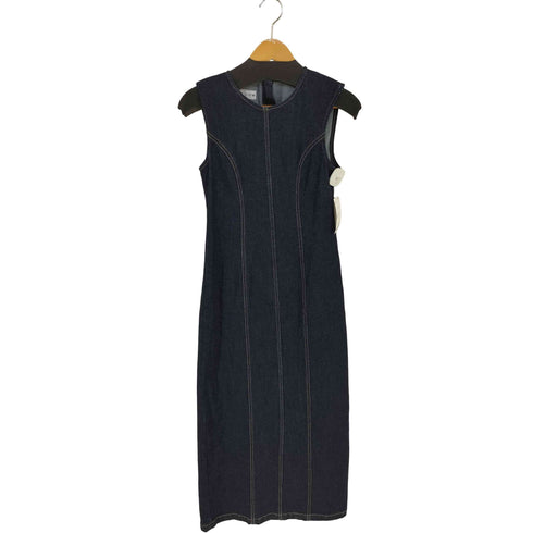 ザラ ZARA デニム ノースリーブ ワンピース レディース import:M