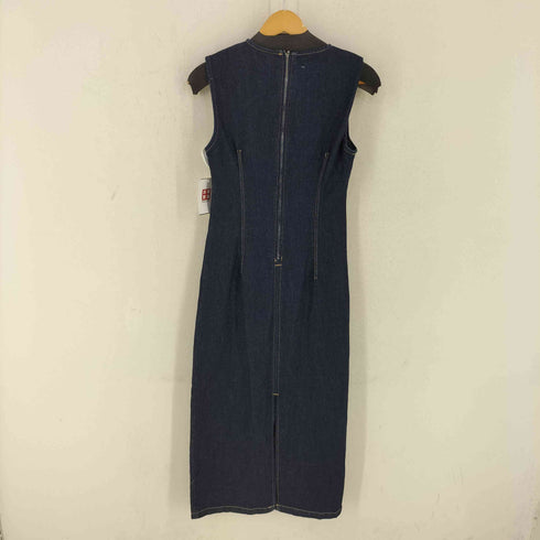 ザラ ZARA デニム ノースリーブ ワンピース レディース import:M