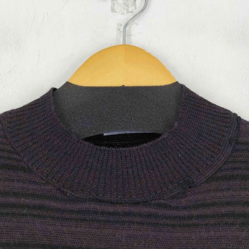 ブランディニ BRANDINI MADE IN ITALY ボーダー ウール ニット メンズ JPN:L