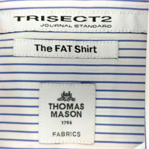 ジャーナルスタンダードトライセクト JOURNAL STANDARD TRISECT THOMAS MASON トーマスメイソン ファットシルエット ボタンダウンシャツ メンズ