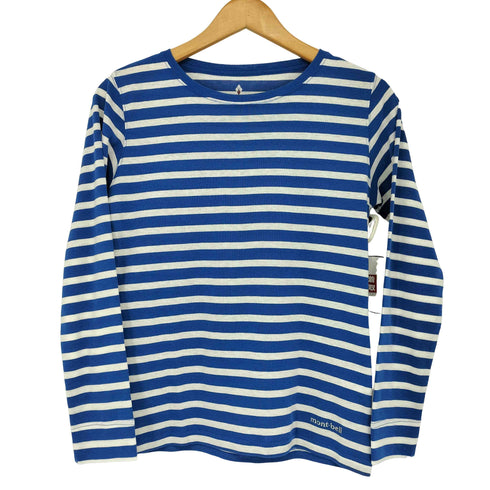 モンベル mont bell WIC.ボーダーロングスリーブT メンズ import:M