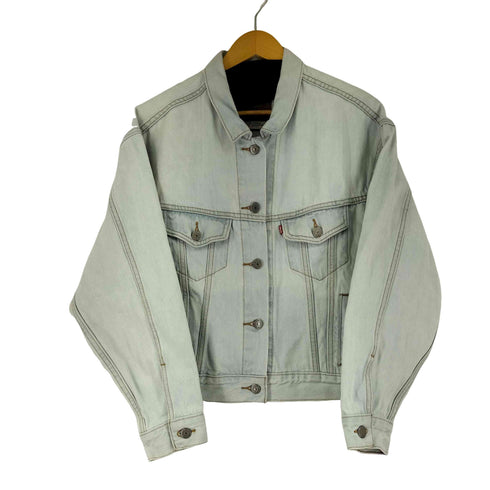 リーバイス Levis Slouch Trucker Jacket Long Story レディース import:M