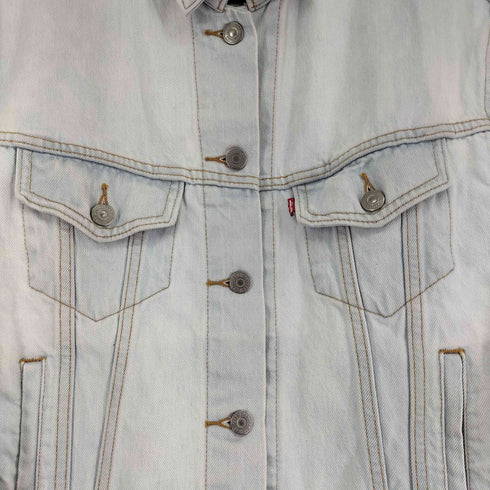 リーバイス Levis Slouch Trucker Jacket Long Story レディース import:M