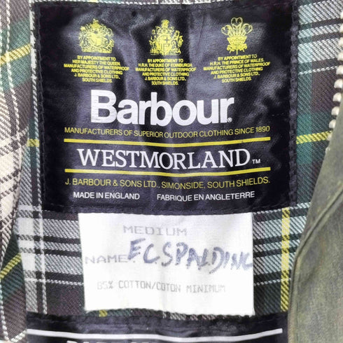 バブアー Barbour westmorland メンズ import:M