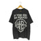 ICE DOUT If You See Da Police Warn A Brother 企業ロゴ クルーネックTシャツ メンズ 3XL