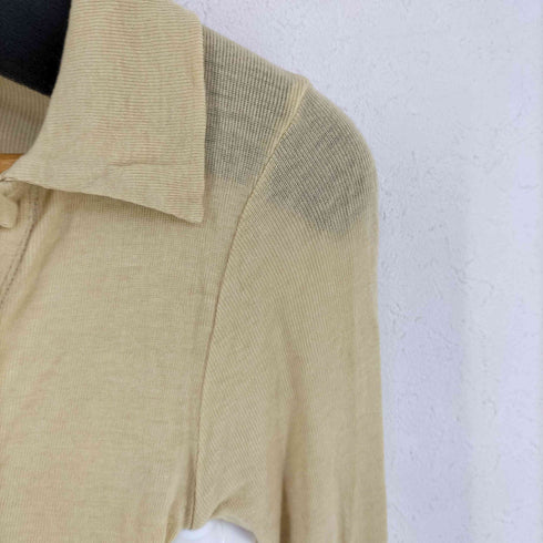 CRANK Sheer collar top シアー カラー トップス レディース