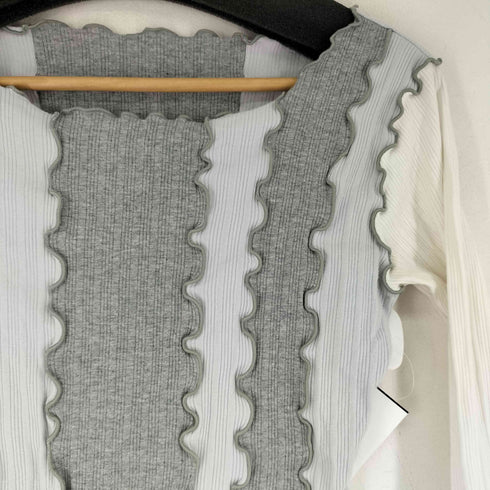 ページボーイ PAGEBOY デザイン L/S トップス レディース