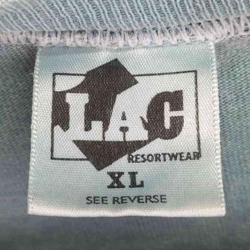 LAC RESORTWEAR 90S フロントプリント S/S Tシャツ メンズ import:XL