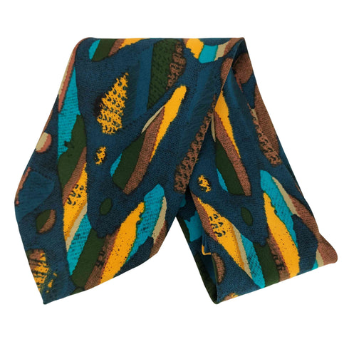 クージー COOGI 総柄 シルクネクタイ メンズ