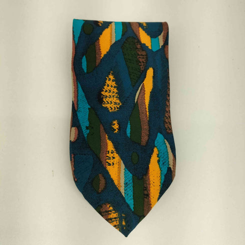 クージー COOGI 総柄 シルクネクタイ メンズ