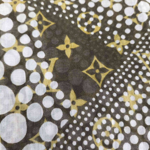 ルイヴィトン LOUIS VUITTON パレオ モノグラム ウェーブ ストール レディース