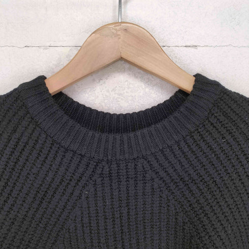 バトナー BATONER SIGNATURE クルーネックプルオーバーニット メンズ 1