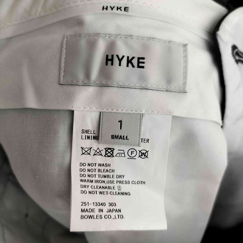 ハイク HYKE BARREL LEG PANTS バレル レッグ パンツ レディース 1