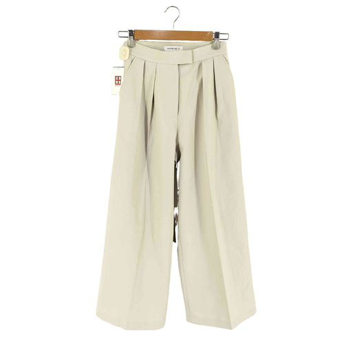 ロザリームーン Rosarymoon High-waist Tuck Pants ハイウエスト タック パンツ レディース 36