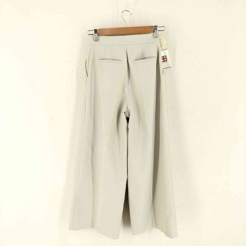 ロザリームーン Rosarymoon High-waist Tuck Pants ハイウエスト タック パンツ レディース 36