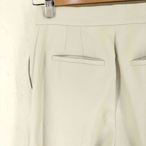 ロザリームーン Rosarymoon High-waist Tuck Pants ハイウエスト タック パンツ レディース 36