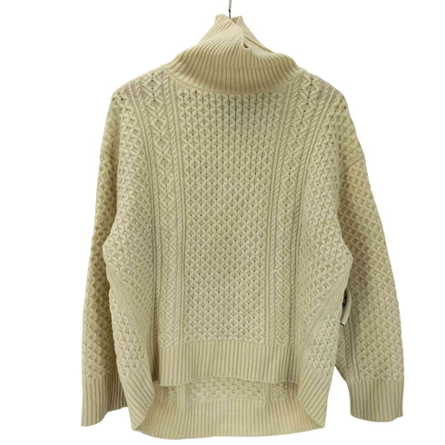 スピックアンドスパン Spick and Span LAMBSWOOL ラムウール ケーブルタートル ニット セーター レディース FREE