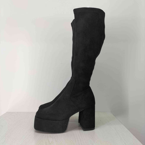 ウィゴー WEGO ストーム付きヒールロングブーツ レディース L