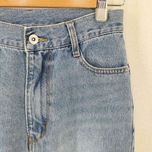 ナチュラルビューティーベーシック NATURAL BEAUTY BASIC ワイドストレートデニムパンツ レディース M