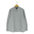 ユナイテッドアローズグリーンレーベルリラクシング UNITED ARROWS green label relaxing CM ドビーストライプ ジャストルーズ レギュラーカラー 長袖シャツ メンズ JPN:L