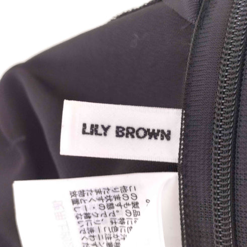 リリーブラウン Lily Brown レイヤードフレアパンツ レディース 1