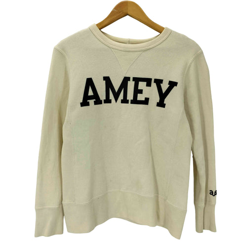 アメリカーナ Americana Vガゼット AMEY ロゴ プリント スウェット トレーナー レディース FREE